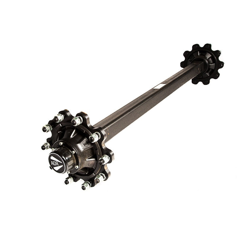 Unbraked Full Beam Axle 100mm SQ 14000KG