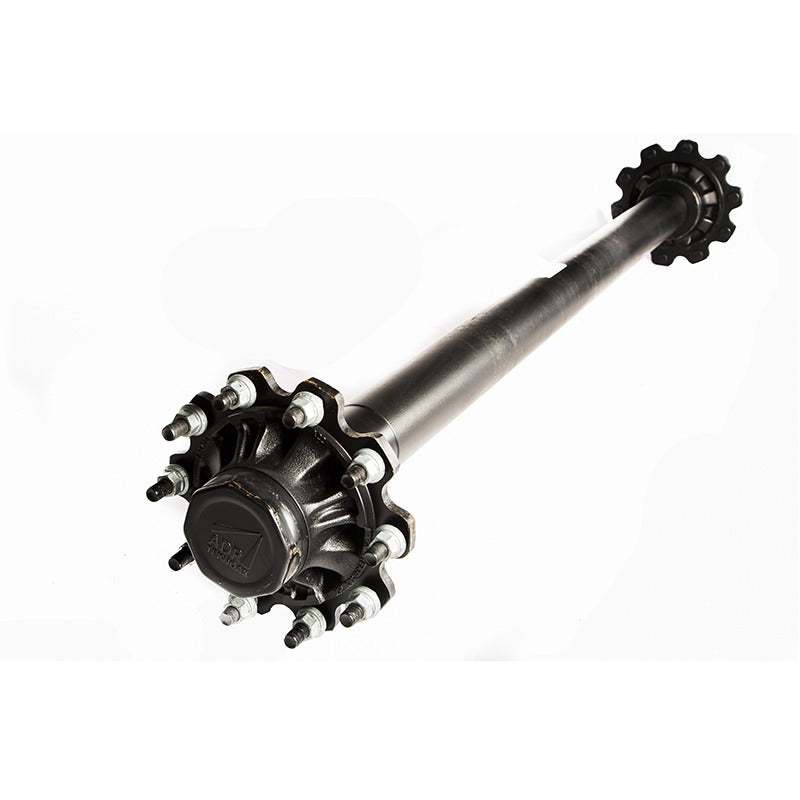 Unbraked Full Beam Axle 127mm Round 17000KG