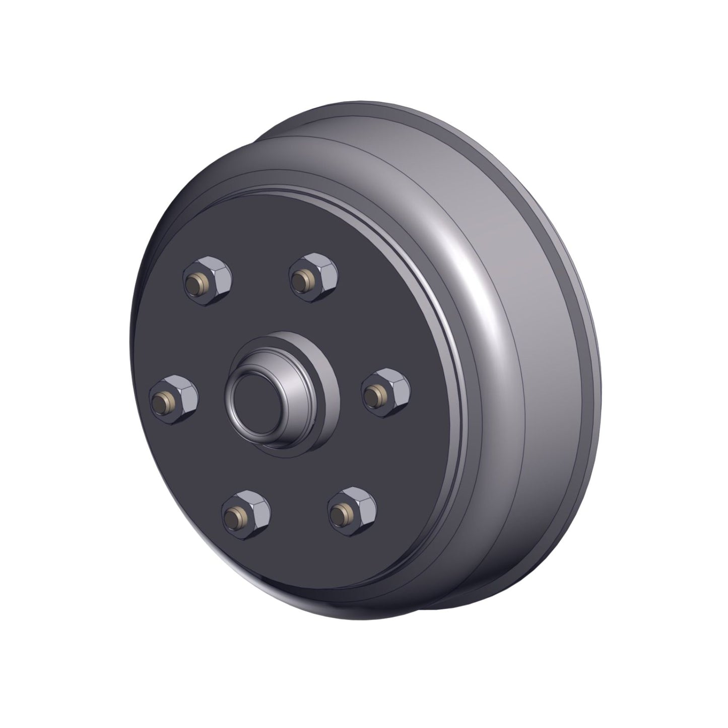 Complete Drum 230mm Short Nose (PCD: 04S (6 or 139.7 Studs & Nuts))