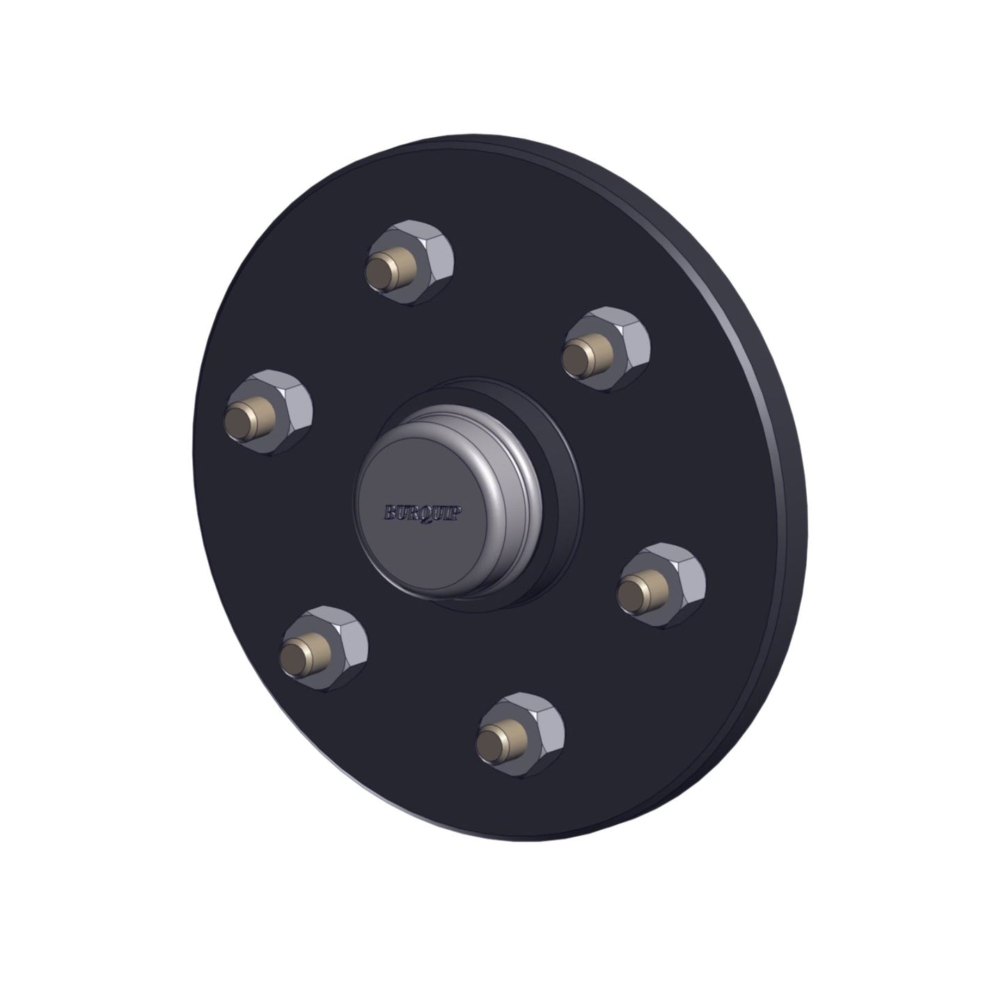 Complete Hub 1,600kg (PCD: 04S (6 or 139.7 Studs & Nuts))