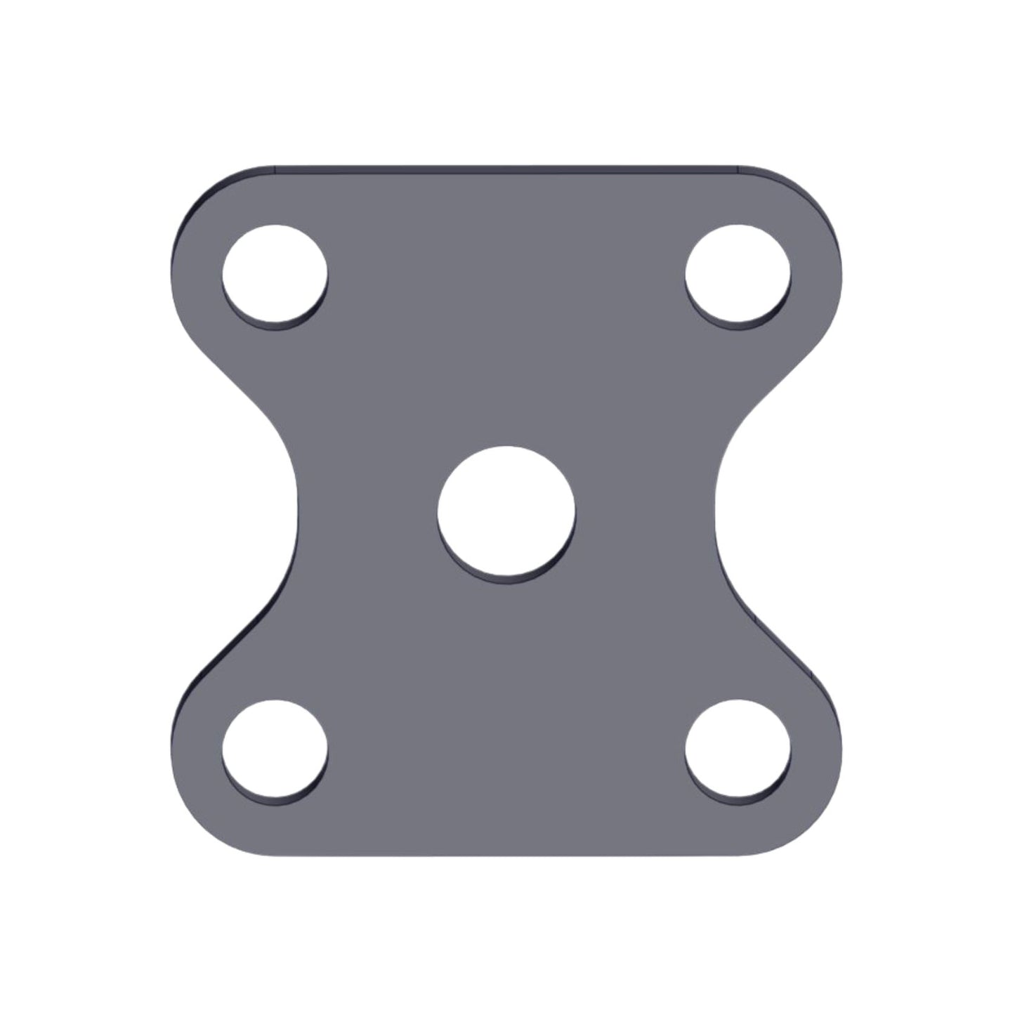 5 Hole Plate for 80mm High Speed Square Axles