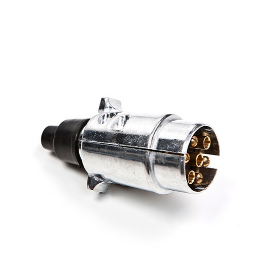 7 Pin Trailer Plug Male Metal