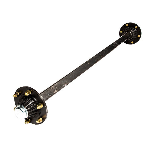 Unbraked Full Beam Axle 60mm SQ 4,000kg