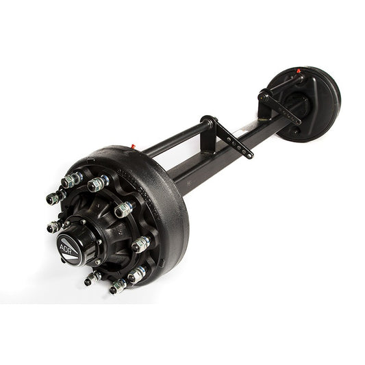 Braked Full Beam Axle 100mm SQ 14000kg