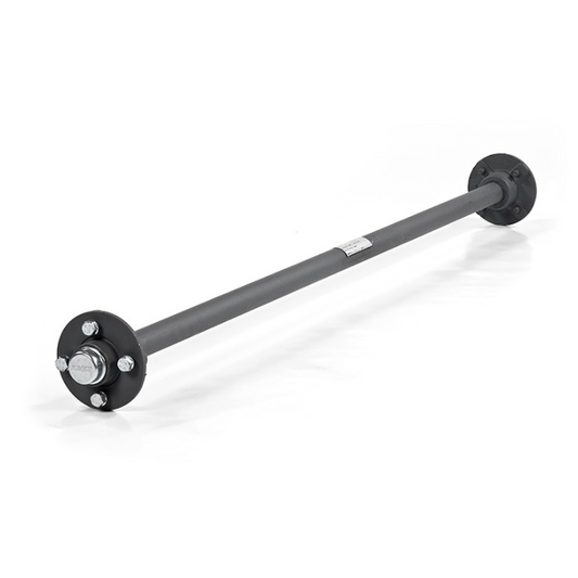 Unbraked Full Beam Axle 40mm Round 900kg