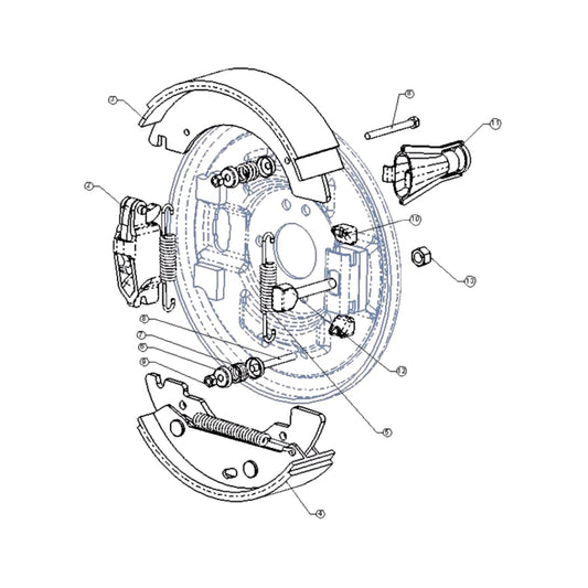 Brake Assembly 305 x 80 L or R
