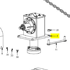 H1400A F80 Falcon Slasher Gearbox (Zircon)