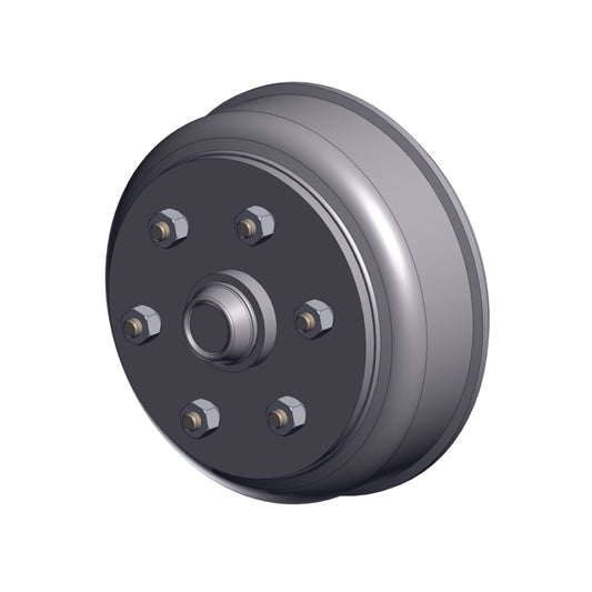 Complete Drum 230mm Short Nose (PCD: 04S (6 or 139.7 Studs & Nuts))