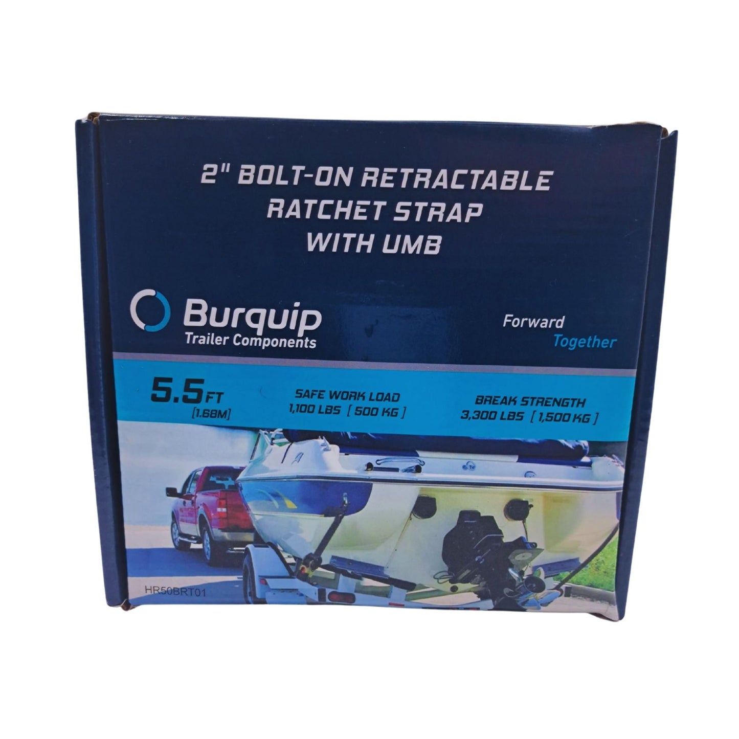 Bolt-On Retractable Ratchet Strap with UMB