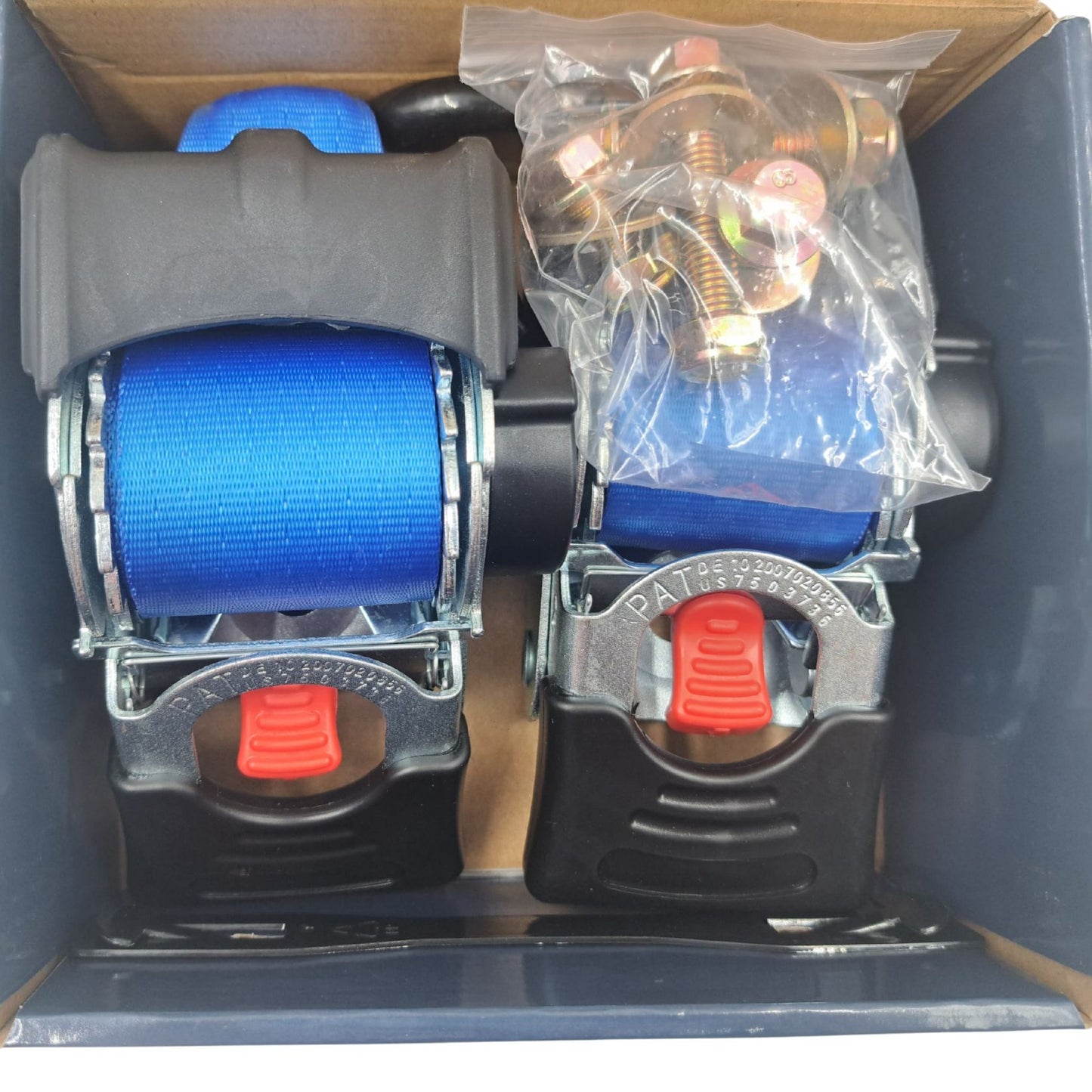 Bolt-On Retractable Ratchet Strap with UMB