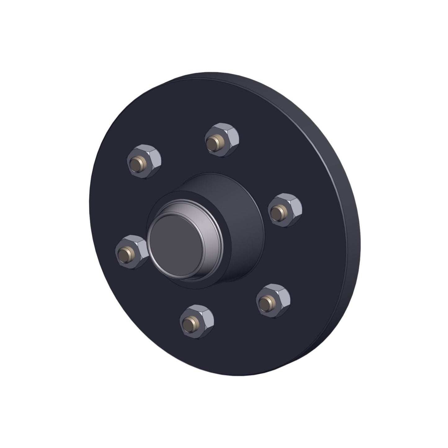 Complete Hub 50 Square Long Nose (PCD: 04S (6 or 139.7 Studs & Nuts))