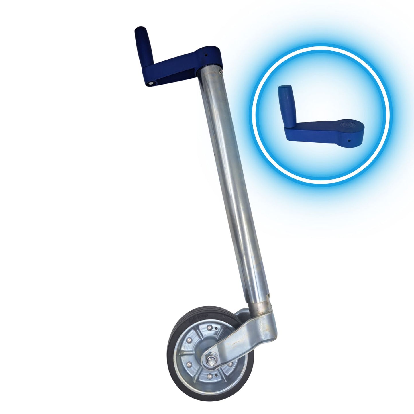 60mm Jockey Wheels 300kg â€“ Plastic Handle