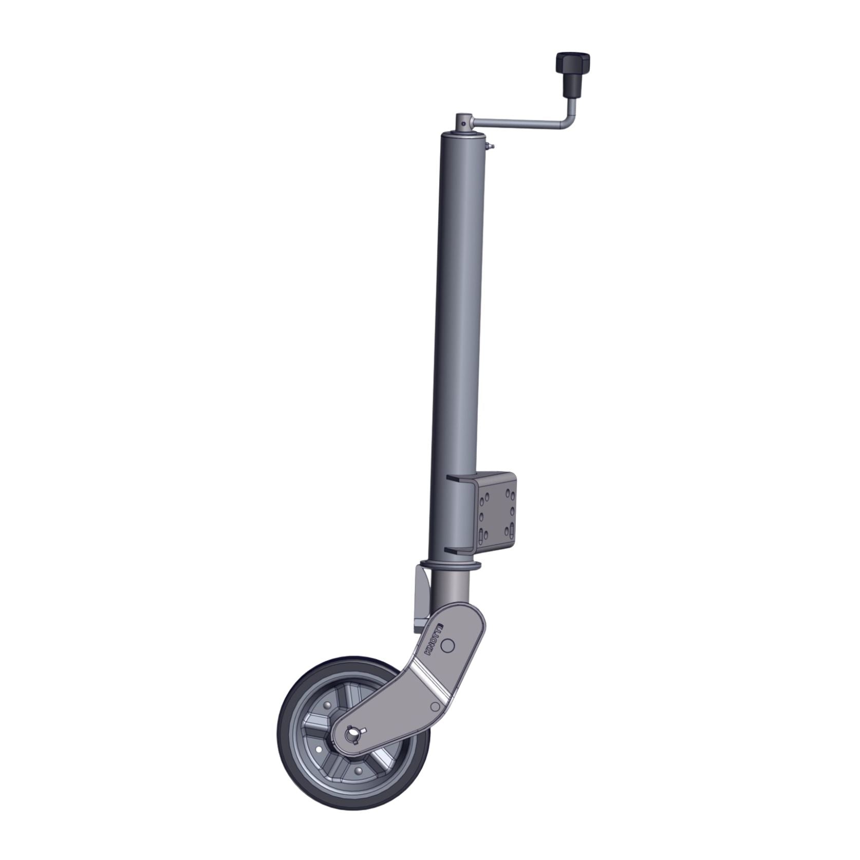 60mm Retractable Jockey Wheel