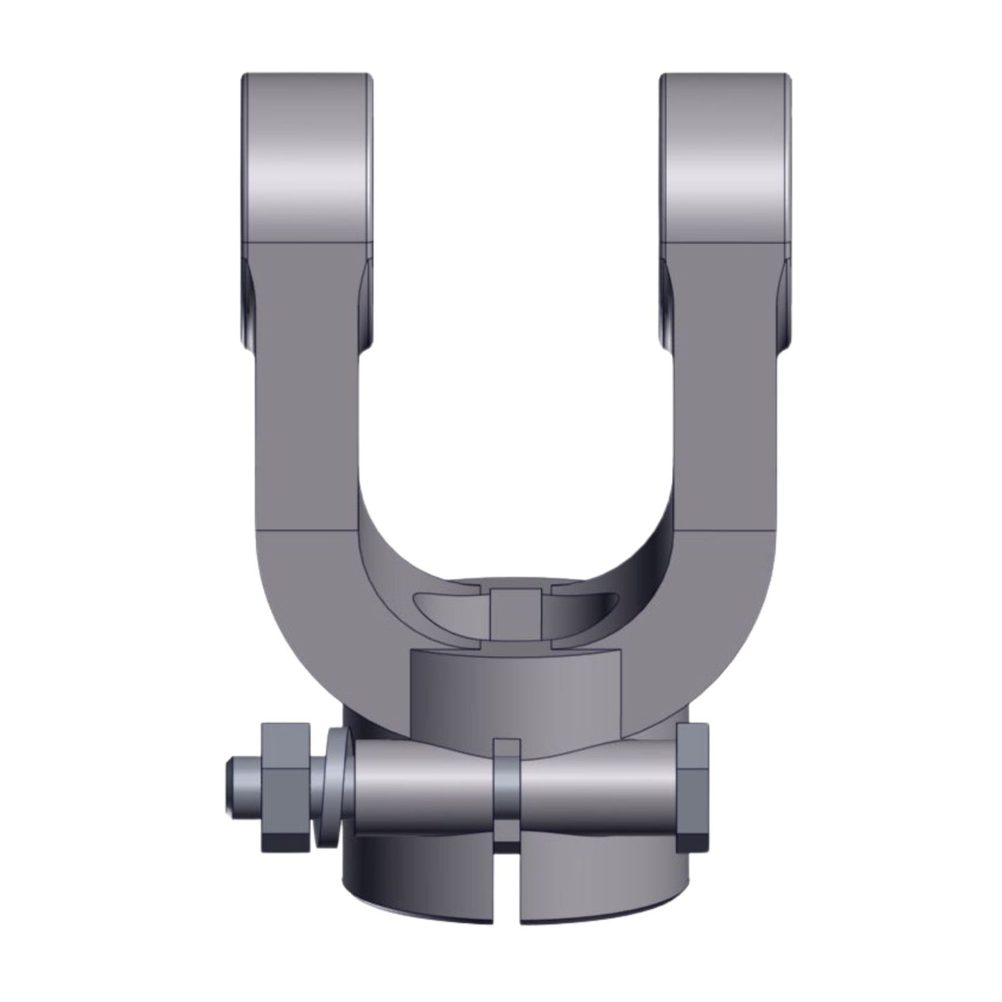 S4 Plain Bore Yolk 8 Keyway & C or Bolt