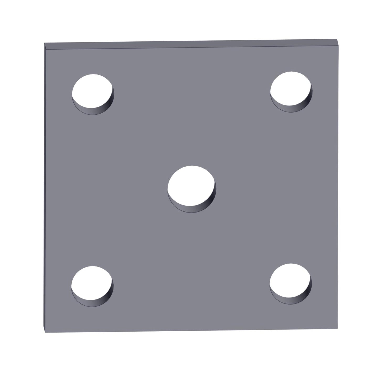 5 Hole Plate 50mm