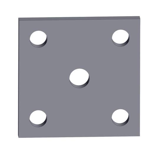 5 Hole Plate 50mm