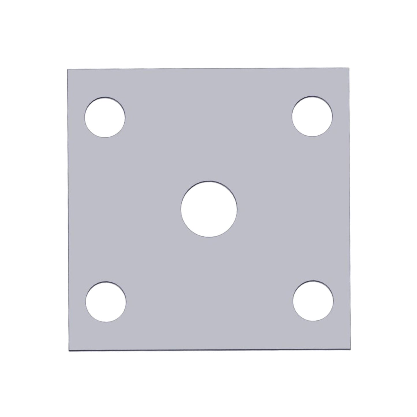 5 Hole Plate 60mm