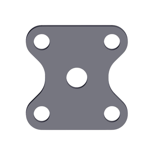 5 Hole Plate for 80mm High Speed Square Axles