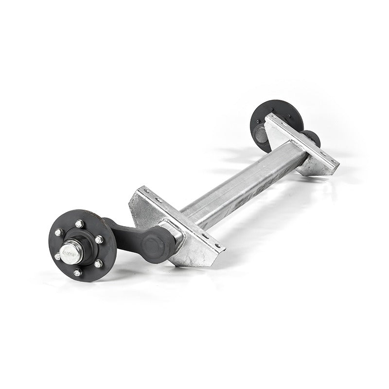 Unbraked Axle Rubbaride 2,500Kg