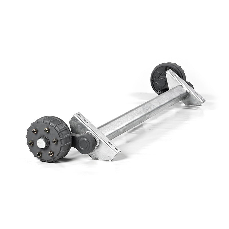 Braked Axle Rubbaride 1,600Kg