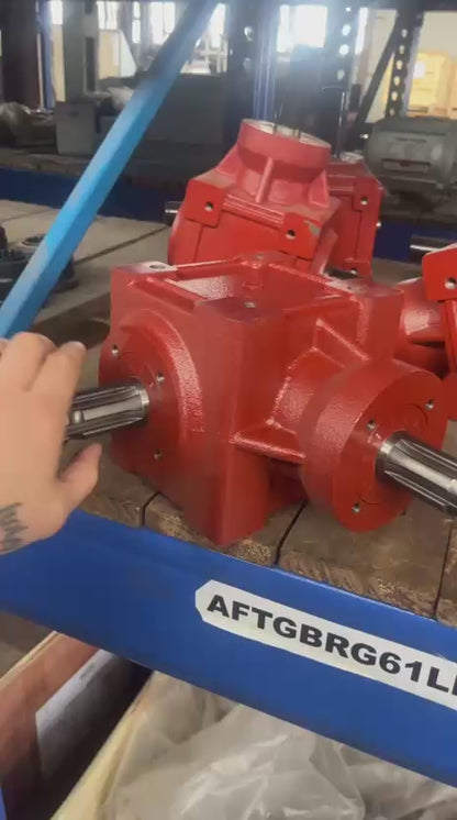 AFTGBRG61LL 60hp Agri L-gearbox 1 3/8 6 spline shafts